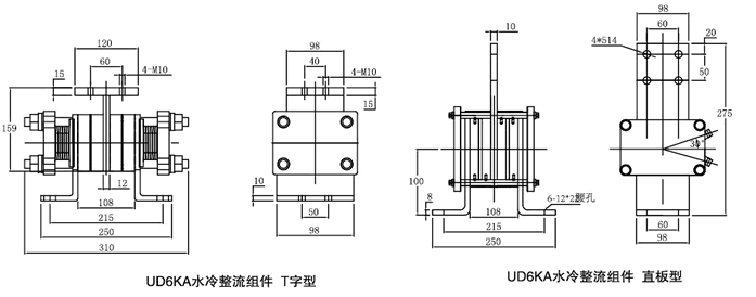 UD-6D型组合元件图