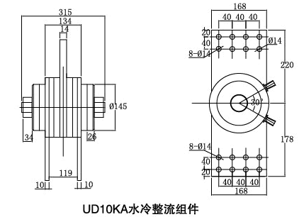 UD-10D型组合元件
