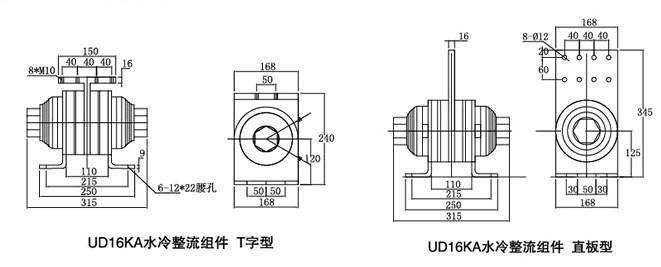 UD-16D型组合元件